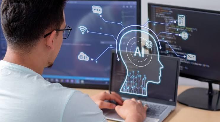 AI and data software development — machine learning dashboard interface