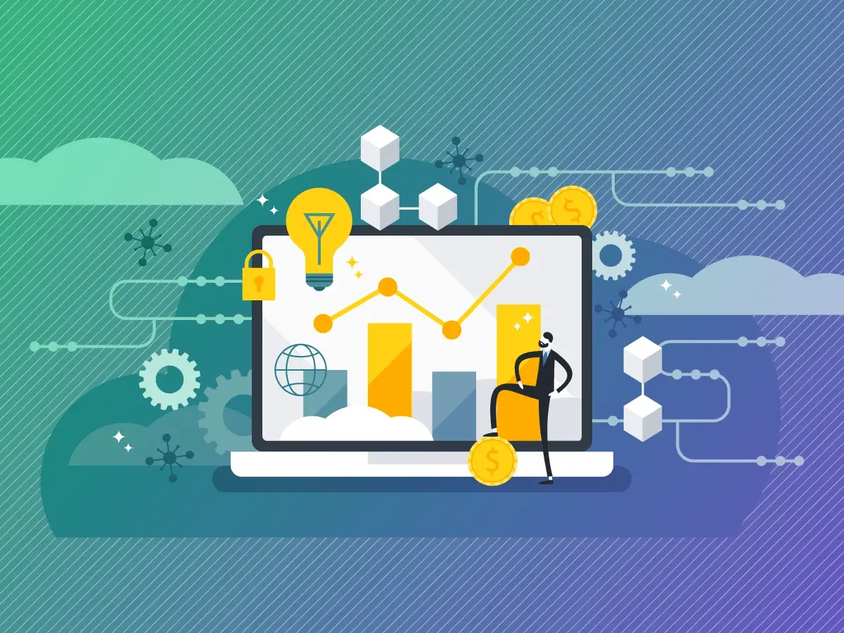 FinTech software development — digital banking platform interface
