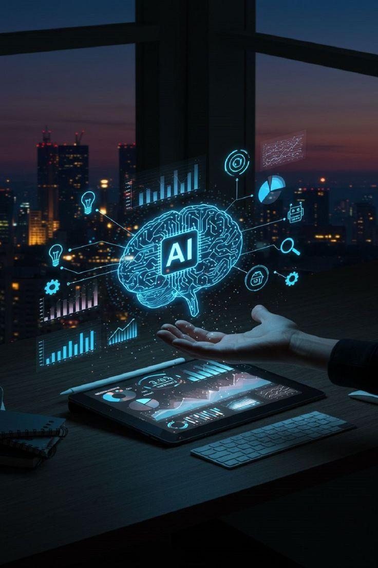 VORTEXA AI and machine learning neural network visualization